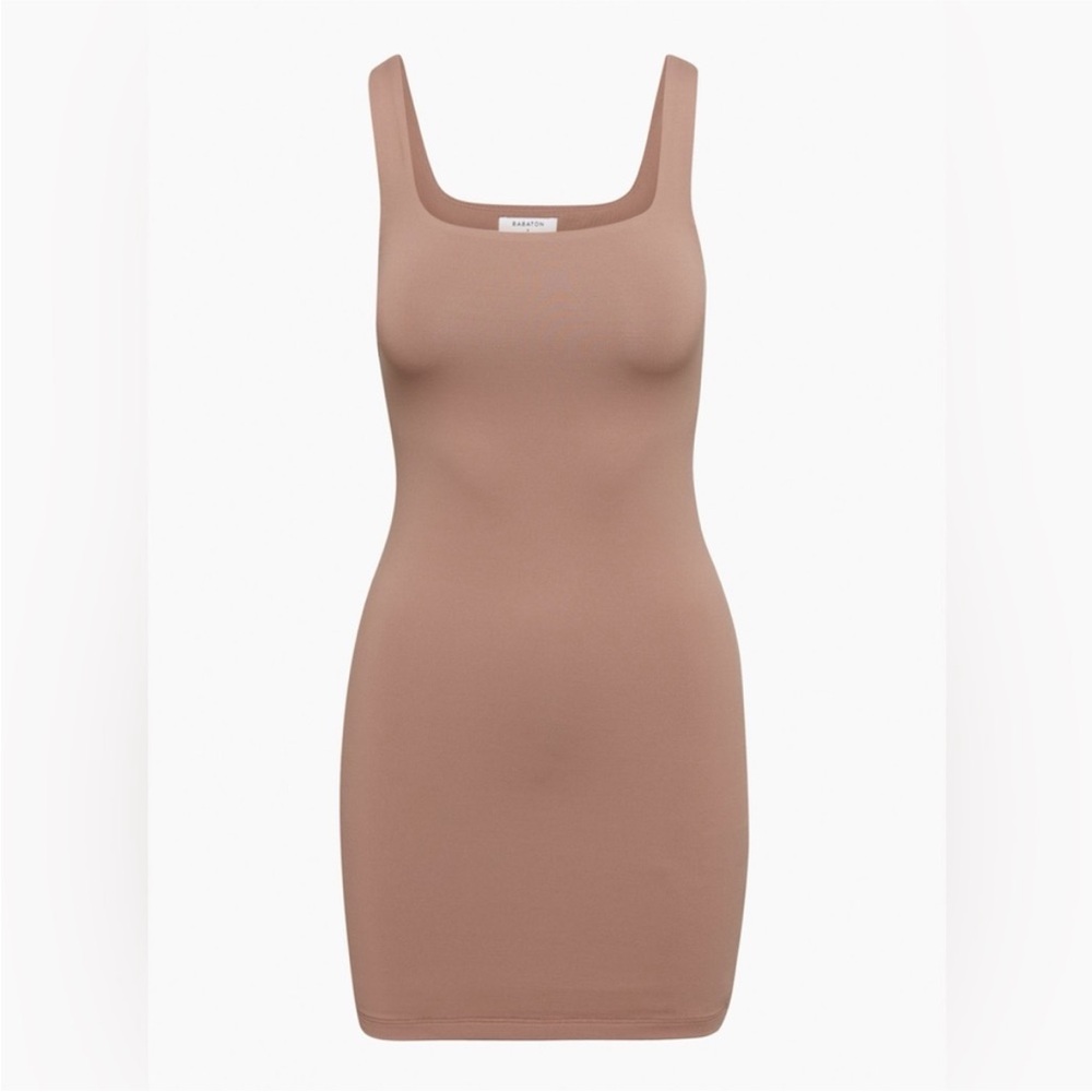 Aritzia Babaton Contour Squareneck Mini Tank Dress Size Large